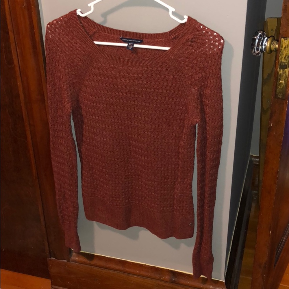 3️⃣ for 2️⃣0️⃣💰Rusty Red knitted sweater